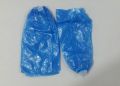 Blue Plain New plastic shoe cover