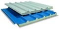 Fibre Plain Zig Zag As per requirement puf insulated roofing panel