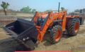 Sanjay Udyog vidisha Yellow Green tractor backhoe loader