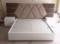 Polished Plywood platform luxury design bed