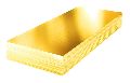 Rectangular Square Golden Brass Sheet