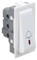 Legrand Britzy 1 Module 6A Bell Push Button With Indicator