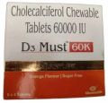 D3 Must Cholecalciferol Chewable Tablets