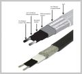 Black 220V 1-3kw Heat Trace Cable