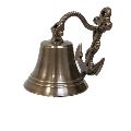 Antique Brass Anchor Ship Bell