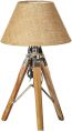 Wooden Table Lamp Tripod