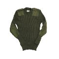 Knitted Military Pullover