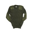 Plain Full Sleeves military wool pullover