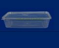 Transparent Soft disposable plastic food container