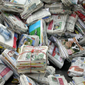 Waste Newspaper Scrap