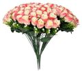 Artificial Pink Rose Bouquet