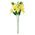 Artificial Yellow Lily Flower