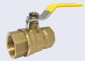 Carbon Steel Golden techno brass ball valve