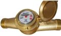 Brass Golden 220V Kranti Water Flow Meter