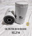 Polished Round Silver excator sl216 oil filter