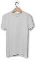 Kids Grey Melange Cotton Round Neck T-Shirt