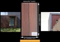 Phenolic Resin  Kraft Paper Rectangular Customize Rectangle Plain HPL Touch Wood 6mm hpl facade wall panel