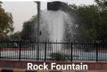 rock fountain
