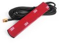 RFCONNECTORHOUSE RED 3dbi 3mtr wire gsm sticker antenna