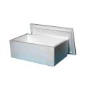 White thermocol ice packaging box
