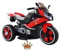 Red White and Blue Toy Kingdom plastic electric kids bike
