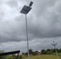 30watt Solar Street Light Pole with 75 Watt Solar Panel