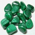 FAIZAN AGATE Polished Green Square natural malachite tumbled stone