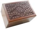 7x5x3.25 Sheesham Wood Storage Box