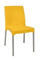 multi colours multy coloures New plastic n ss armless plastic chairs