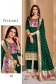 Weaving Zari Work Printed Available all color paithani vol 1 jacquard paithani salwar suit