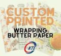 White Kte customized butter paper