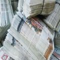 Waste Old Newspaper Scrap