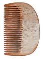 Sheesham Wood Brown Plain u shaped beard comb