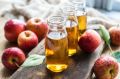Brown Liquid organic apple cider vinegar