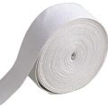 White knitted elastic tape