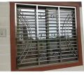 Stainless Steel Silver Window Grill