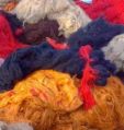Available in Many Colors dyed cotton yarn waste