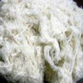 White Dyed spinning cotton yarn waste