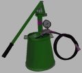 Green New Manual hand operated hydro test pump