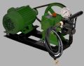 Green Electric motorised hydro test pump