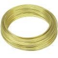 Polished Round Golden Brass Wires
