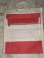 Red Canvas Shopping Bag