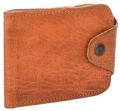 Mens Double Button Leather Wallets