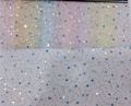 Net imported sequin embroidery fabric
