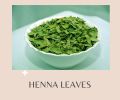 Natural Green Henna Leaves