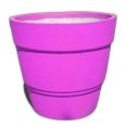 Pink Cement Flower Pot