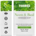 Green Solid Teamex neem basil handmade soap