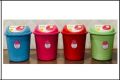 Round Multicolor 11 litre plastic swing dust bin