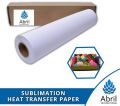 SUBLIMATION  HEAT TRANSFER PAPER ROLL FOR DIGITAL PRINTING
