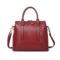 Brown Plain fashion luxury leather mini handbag